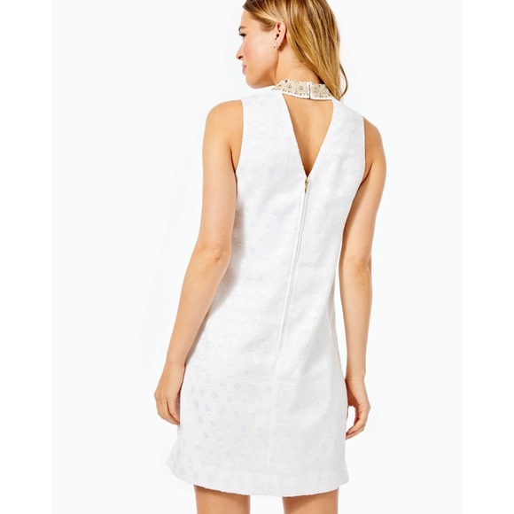 NWT Lilly Pulitzer Brandi Shift Resort White Size 14 - Picture 2 of 5